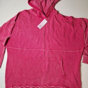 Wild Fable Pink Hoodie Sweater
